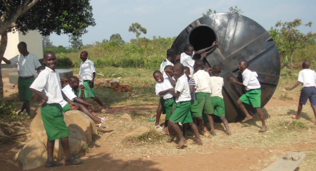 P4P partners with schools to address safe water in draught stricken areas in Kopanga/Giribe.