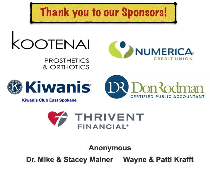 Thank you to our sponsors!