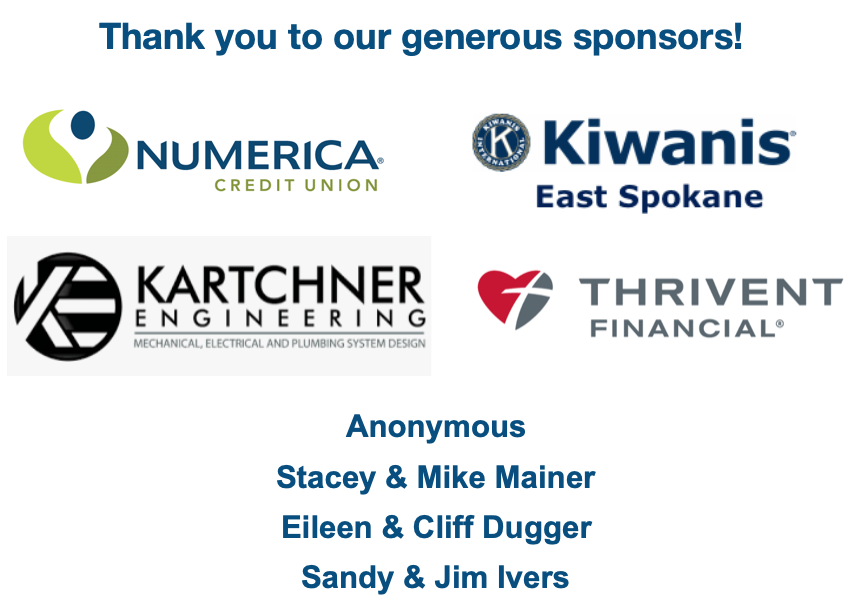 Thank you to our generous sponsors!