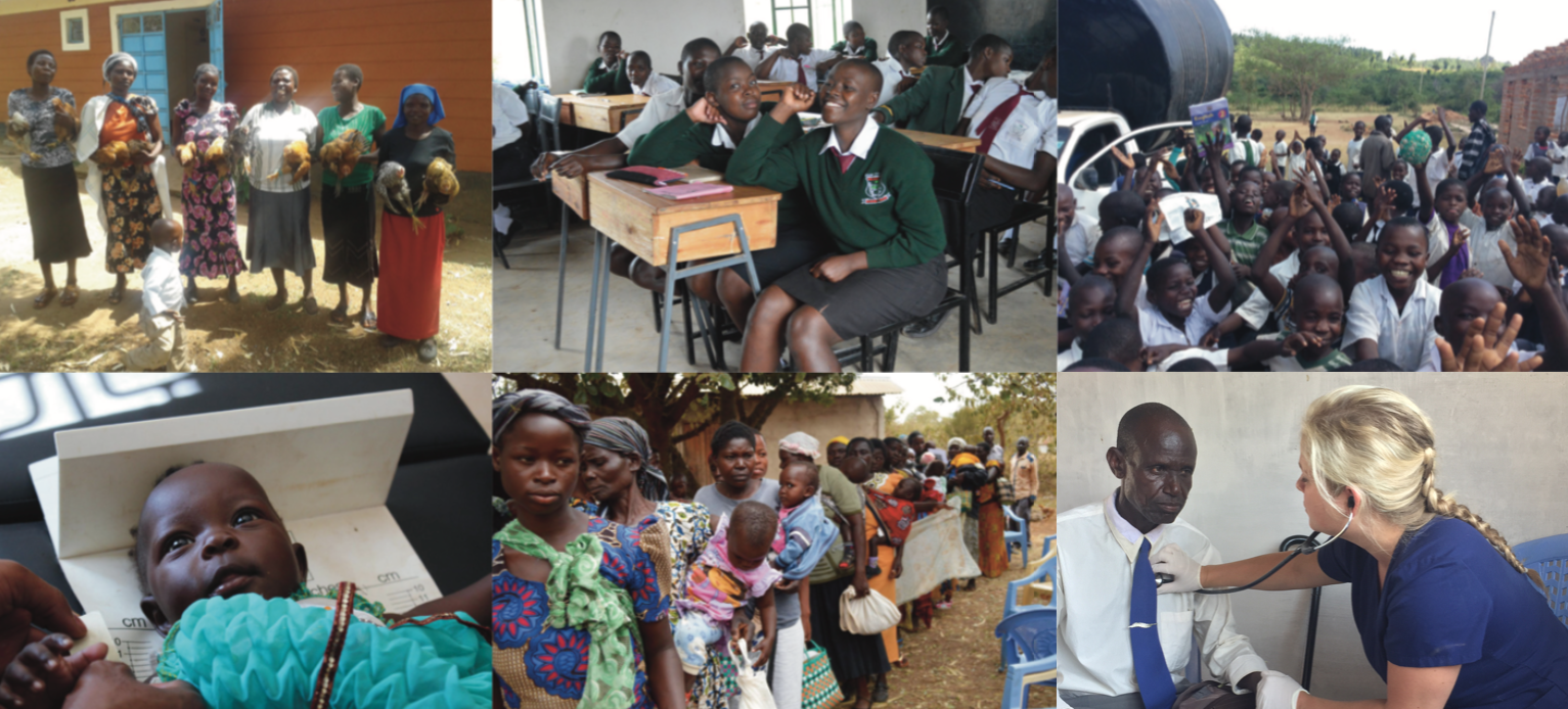 P4P's program photos in Kenya: Health, Education, Economic Development and Water