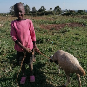 Elly Ochieng was one of our Power of Milk (POM) babies